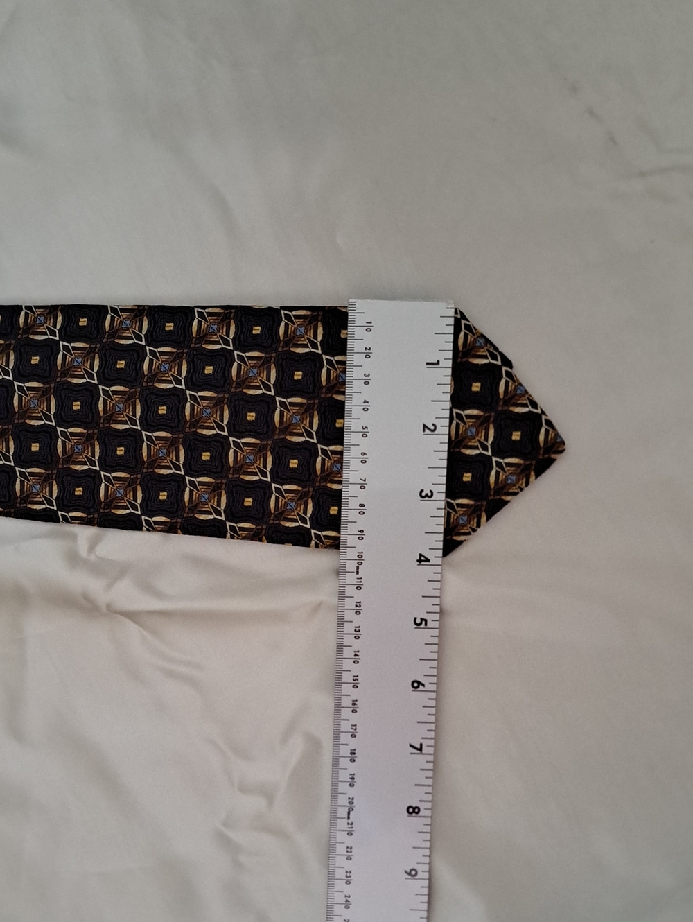 Robert Talbott Best of Class Nordstrom Silk Tie Geometric Imported Silk - Picture 5 of 9